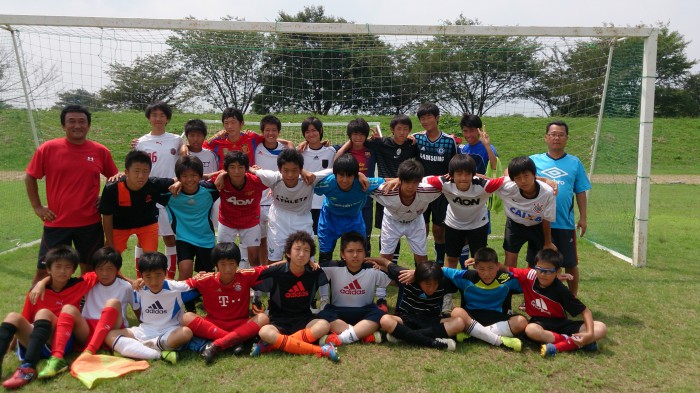 駒込中学校サッカー部様（運動公園にて）